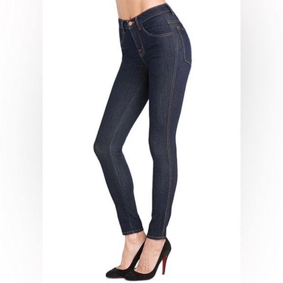 J Brand Maria Jean in Starless - dark wash skinny denim - Picture 2 of 5